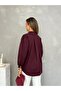 Front Pleated Balloon Sleeve Casual Stylish Evening Women's Shirt - 5