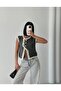Knitted Buttoned Sweater - 5