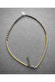 Handmade Leaf Detailed Beaded Necklace - 3
