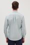 Men's Regular Fit Classic Cut Premium Oxford 100% Cotton Mint Shirt - 7