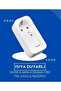Wall Single Switch Socket Plug with Heat-Sensitive Circuit and Current Protection 16A/250V 750 - 3