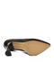 Black Satin Thin Long Women's Heeled Shoes 448206 Z - 5