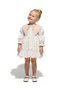 Baby Girl Dress Girl's Dress Collared Birthday Party Wedding Special Occasion Long Sleeve Lined Dress