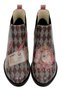 Women's Vegan Leather Multi-Colored Ankle Boots - Abbie Design - 2