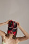 Minerva Stiletto Stone Detailed Red - 6