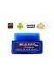 Интерфейс за автомобилен тестер, OBD 2, MaxTech®, модел mini ELM 327, чрез Bluetooth - 4