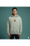 Lenithra Pop Art Coca Cola Back Printed Unisex Oversize Gray Hoodie - 2