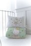 Organic Printed Baby (100X150) Quilt Set - for Baby Series - Ballerina Rabbit - 3