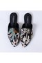 Amelia Daily Wear Women Flats Hand-Embroidered Cotton Canvas Fabric, 100% Animal-Free Material