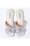 Sapphire Handcrafted Chic & Comfort Rhinestones Women Flat Sandal Non-Slip For Day-To-Night Wear