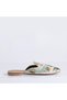 Amelia Daily Wear Women Flats Hand-Embroidered Cotton Canvas Fabric, 100% Animal-Free Material - 5