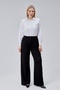 Pleated Palazzo Women's Pants - 3