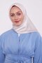 وشاح حريري بنمط بقلاوة مونوغرام - 3