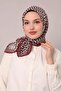 Cherry Zigzag Pattern Soft Scarf - 2