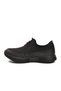 25405007K Z Black Nubuck Genuine Leather Women's Casual Shoes - 2