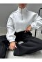 Fleece-Lined Tracksuit Set-L - 6