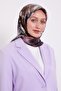 وشاح حريري بنمط أرجواني من سيرا - 2