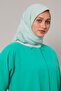 وشاح قطني بنمط الباتيك باللون الأخضر النعناعي - 2