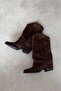 Seul Brown Genuine Leather Boots - 2