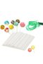 New Year Lollipop Cake Cakepops Making Kit 101 Pieces Pop Cake Lollipop Stick 100Pcs Green Color Ribbon