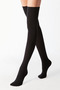 70 Den Black Thick Over-The-Knee Women's Socks - 2