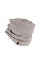 Winter Set 70% Merino Wool Thermal Beanie Neck Collar and Gloves 3-Piece Winter Set - Cream - 4