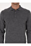 Smoked Slim Fit Wool Blend Polo Neck Basic Knitwear Sweater 50315267-Vr058 - 6
