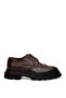 Brown 100% Leather Casual Shoes 50319292-Vr029 - 2
