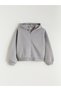 Özmarka New Season Hooded Girls' Zippered Sweatshirt - 2