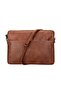 Bloomsleeve Leeds 16” Cognac Brown Genuine Leather Laptop & Tablet Sleeve