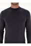 Gray Slim Fit 100% Cotton Quarter Turtleneck Knitwear Sweater 50318950-Vr024 - 6