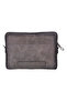 Bloomsleeve Leeds 14” Ash Gray Genuine Leather Laptop & Tablet Sleeve - 4