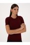 Vişne Slim Fit Knitwear T-Shirt 50316341-Vr223 - 2