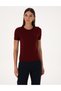 Vişne Slim Fit Knitwear T-Shirt 50316341-Vr223 - 3