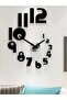 3D Frameless Wall Clock – Modern DIY Acrylic Wall Decoration Clock for Home & Office