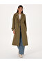Khaki Belted Trench Coat 50314043-Vr027 - 3