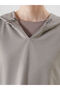 Hooded Oversize Women's T-Shirt (S5) - 4