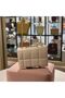 Quilted Shoulder Women's Bag with Gold Chain - 3