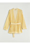 Lcwaikiki Classic Shawl Collar Openwork Women's Knitwear Cardigan - 6