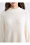 High Collar Women's Knitwear Sweater - 3
