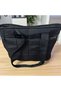 Black Quilted Pouf Women's Shoulder Bag - 2