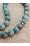 African Turquoise Stone 33-Piece Special Design Prayer Beads 8mm (3871) - 4