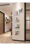 HOME Sign Letters Acrylic Wall Décor with Butterflies – Modern 3D Acrylic Wall Decor for Bedroom - 2