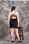 Satin Plus Size Lace Dressing Gown Stylish Nightgown 2-Piece Set - 3