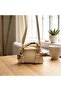 Women's Mini Hand Shoulder Bag with Scarf - 2