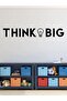 Think Big Motivational Wall Sticker – Acrylic DIY Wall Art for Study Room, Office & Home Decoration - 2