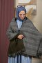 Double-Sided Plaid Winter Shoulder Shawl
