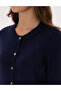Navy Blue Slim Fit Knitwear Cardigan 50316337-Vr033 - 7