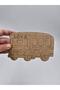 15 Pcs Cute School Bus Wooden Painting School DIY Activity Activity Art 15 cm X 10 cm - 2
