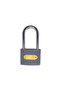 Eco Gray Cast Long Hook Padlock 63mm